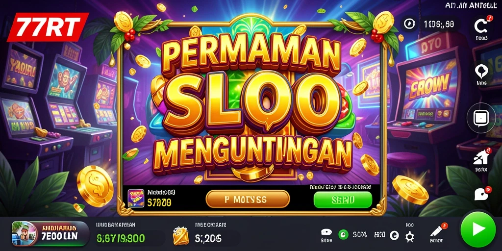 Tampilan gameplay Slot yang mendebarkan dan penuh warna.
