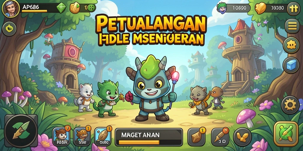 Tampilan gameplay AP686 yang menarik dan menghibur.