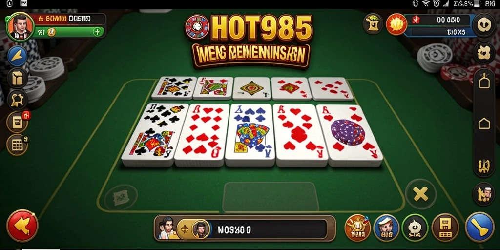 Tampilan gameplay seru dalam HOT985 yang memikat pemain.