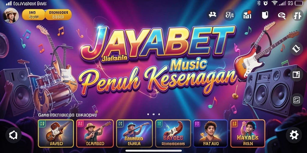 Tangkapan layar gameplay <strong>JAYABET</strong> yang menampilkan keseruan permainan musik.