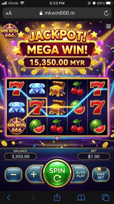 Interface intuitif dalam aplikasi mkwin666 membuat navigasi lebih mudah.
